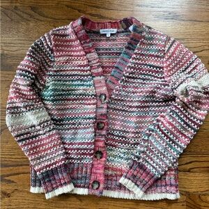 Veronica Beard
Ansonia Striped Cotton Cardigan Sweater